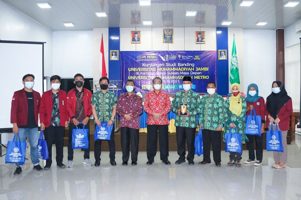 UM Metro Terima Kunjungan Studi Banding UM Jambi Bahas Pengelolaan Kemahasiswaan
