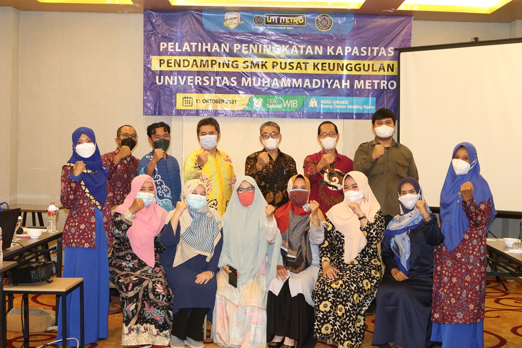 Siapkan 20 Pendamping SMK-PK, UM Metro Beri Pelatihan Peningkatan Kapasitas Pendamping