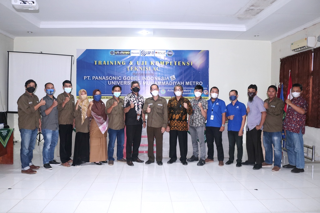 Siapkan Lulusan Tersertifikasi, FT UM Metro Laksanakan Training dan Uji Kompetensi