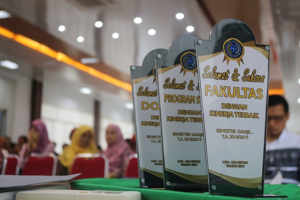 LPM UM Metro Umumkan Tiga Fakultas, Prodi, dan Dosen dengan Kinerja Terbaik Semester Ganjil TA 2018/2019