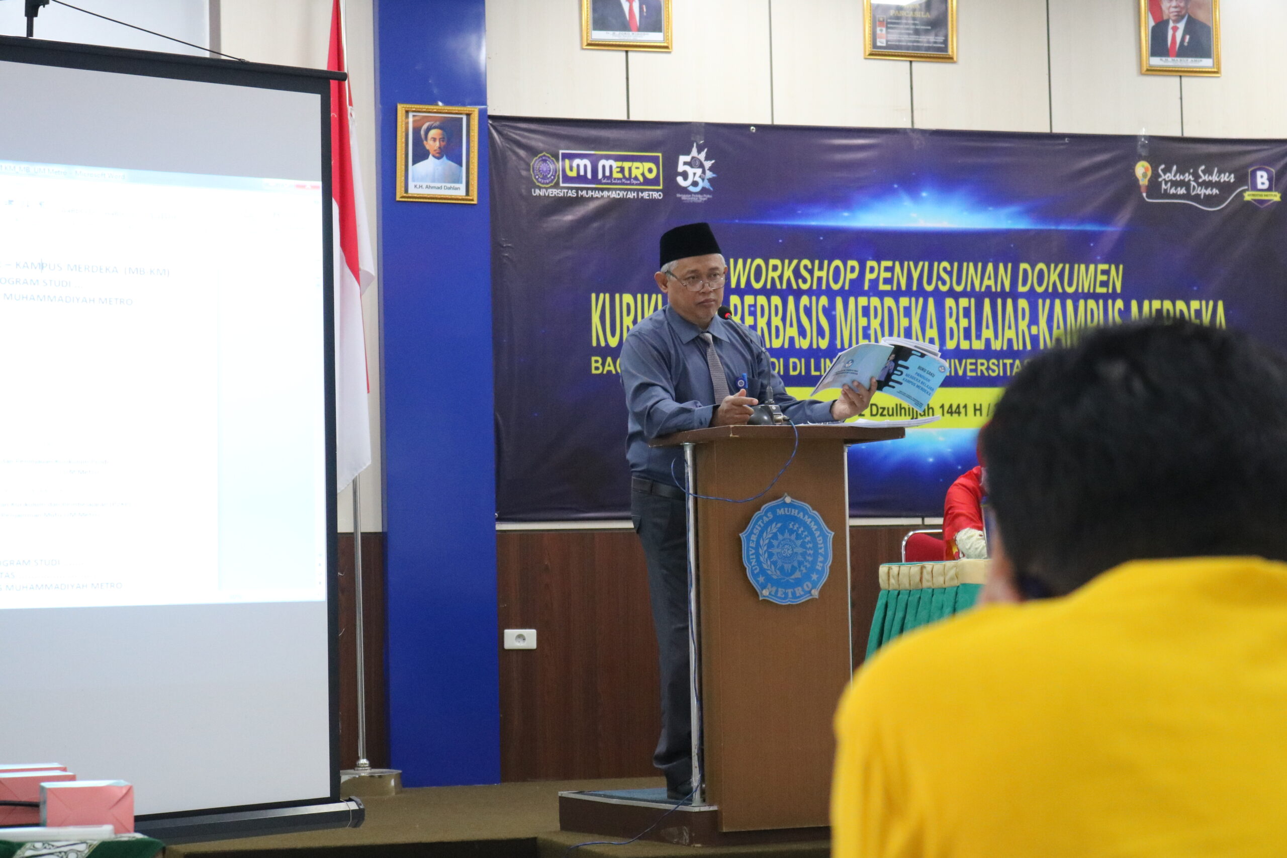 UM Metro Respon Kebijakan Merdeka Belajar Kampus Merdeka dengan Workshop Penyusunan Kurikulum