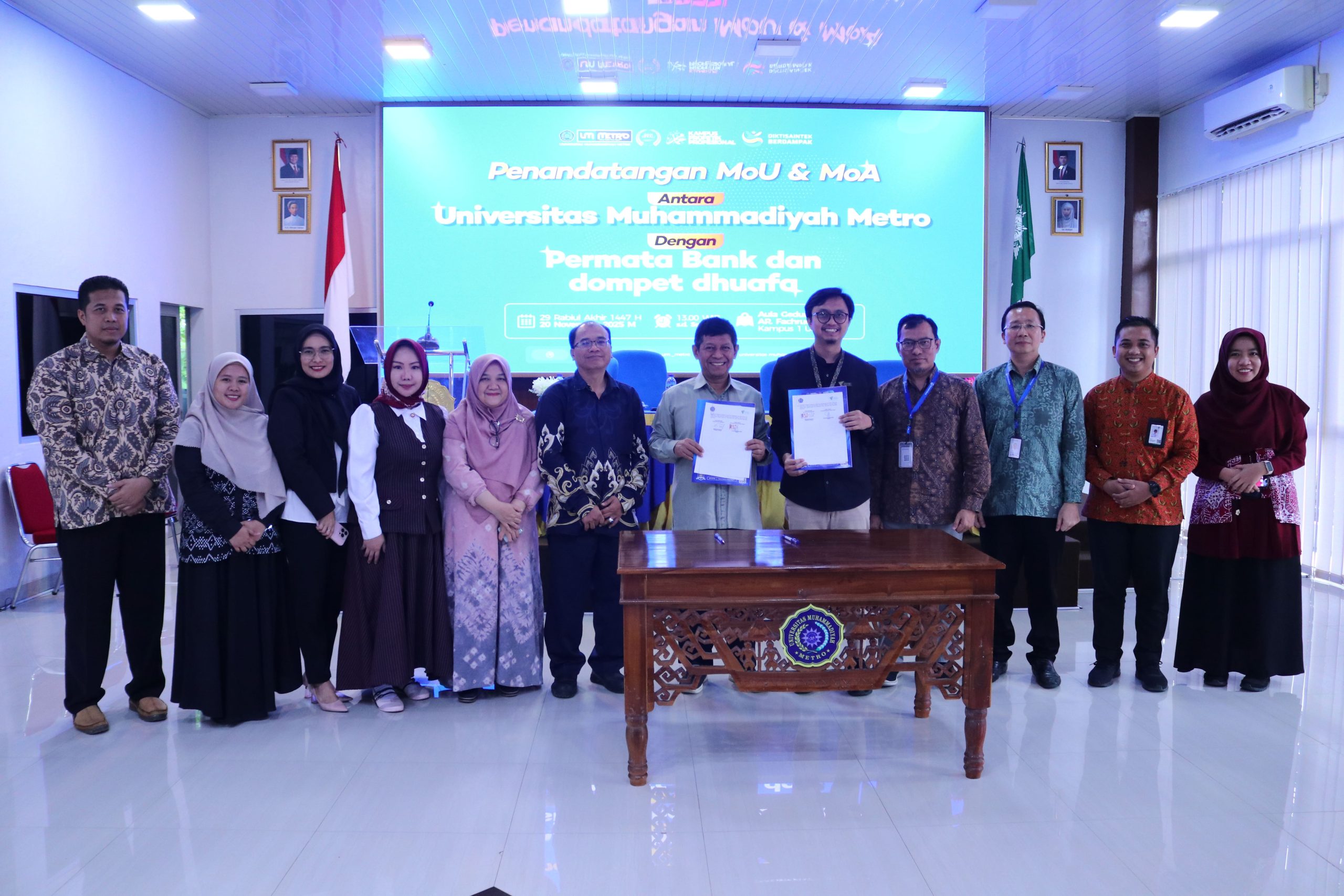 UM Metro, Bank Permata, dan Dompet Dhuafa Kembangkan Program Kantin Kontainer untuk Pemberdayaan Ekonomi Mahasiswa