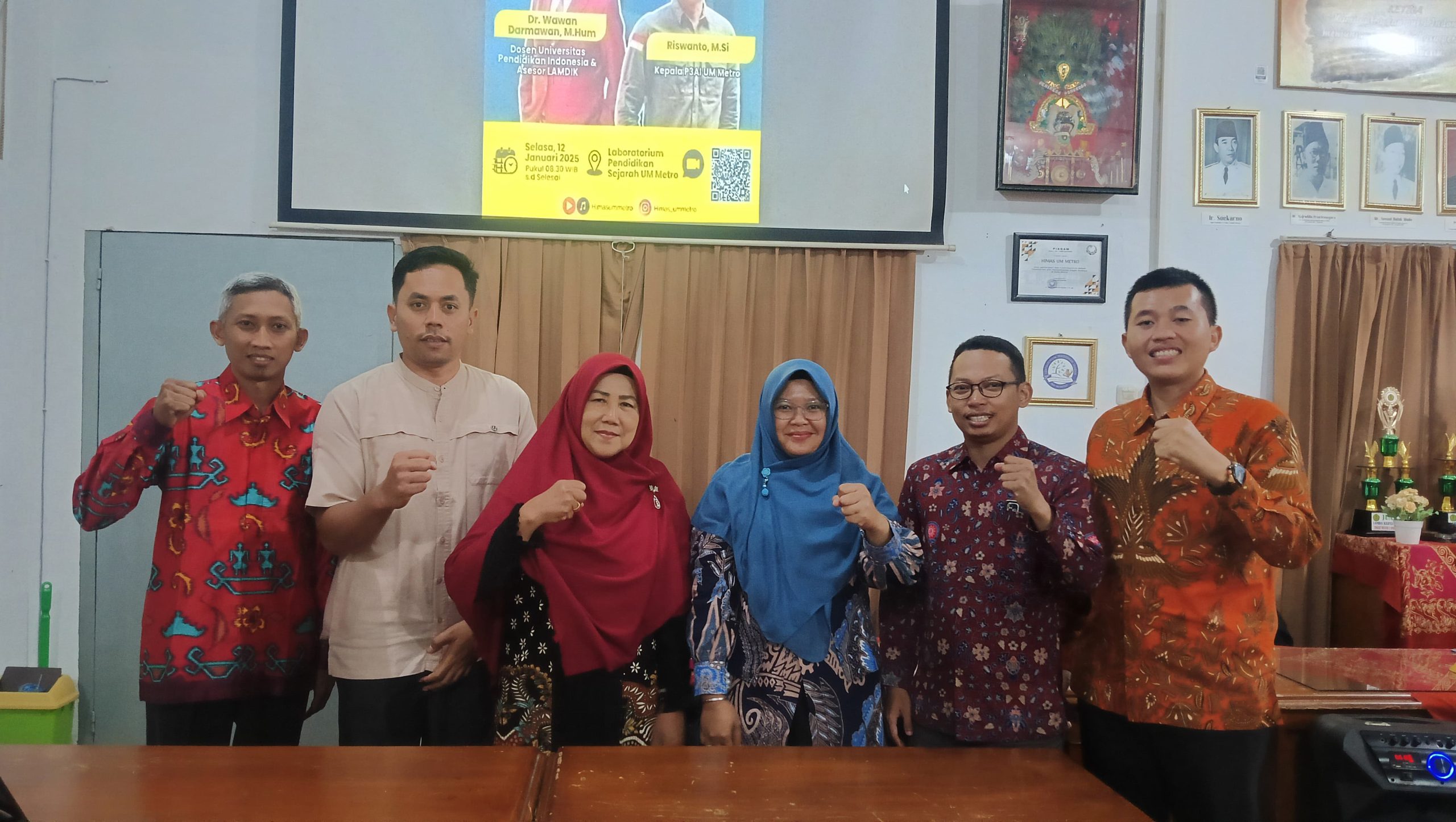 Workshop Peninjauan Kurikulum Prodi Pendidikan Sejarah Tahun 2025: Wujudkan Kurikulum yang Responsif dan Relevan