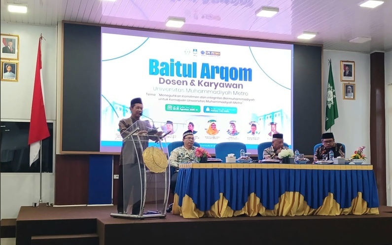 UM Metro Gelar Baitul Arqom Dosen dan Karyawan: Teguhkan Komitmen Bermuhammadiyah