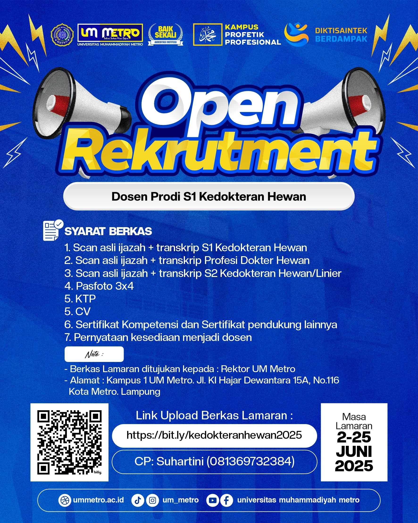 OPEN REKRUTMEN DOSEN