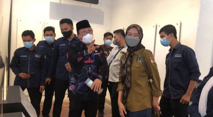 Himas UM Metro Sambut Walikota Metro dan Anggota DPD RI Dapil Lampung di Dokterswoning