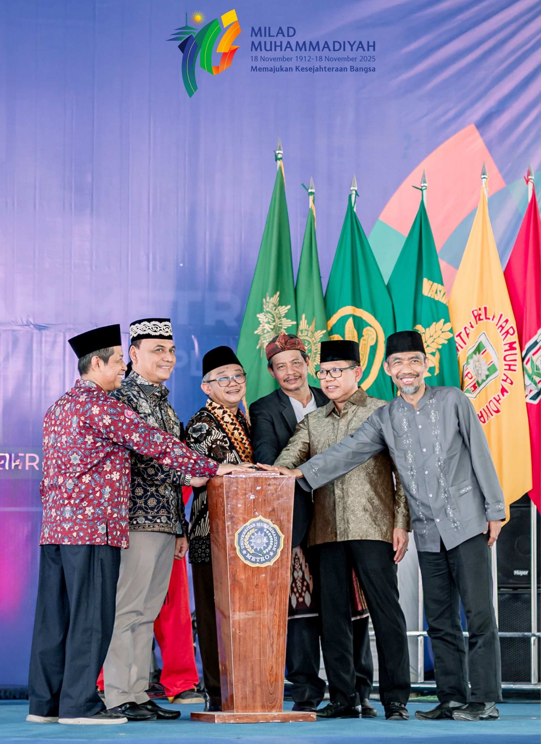 Dari UM Metro, Tiga Tokoh Sampaikan Pesan Penting untuk Lampung dan Indonesia Berkemajuan