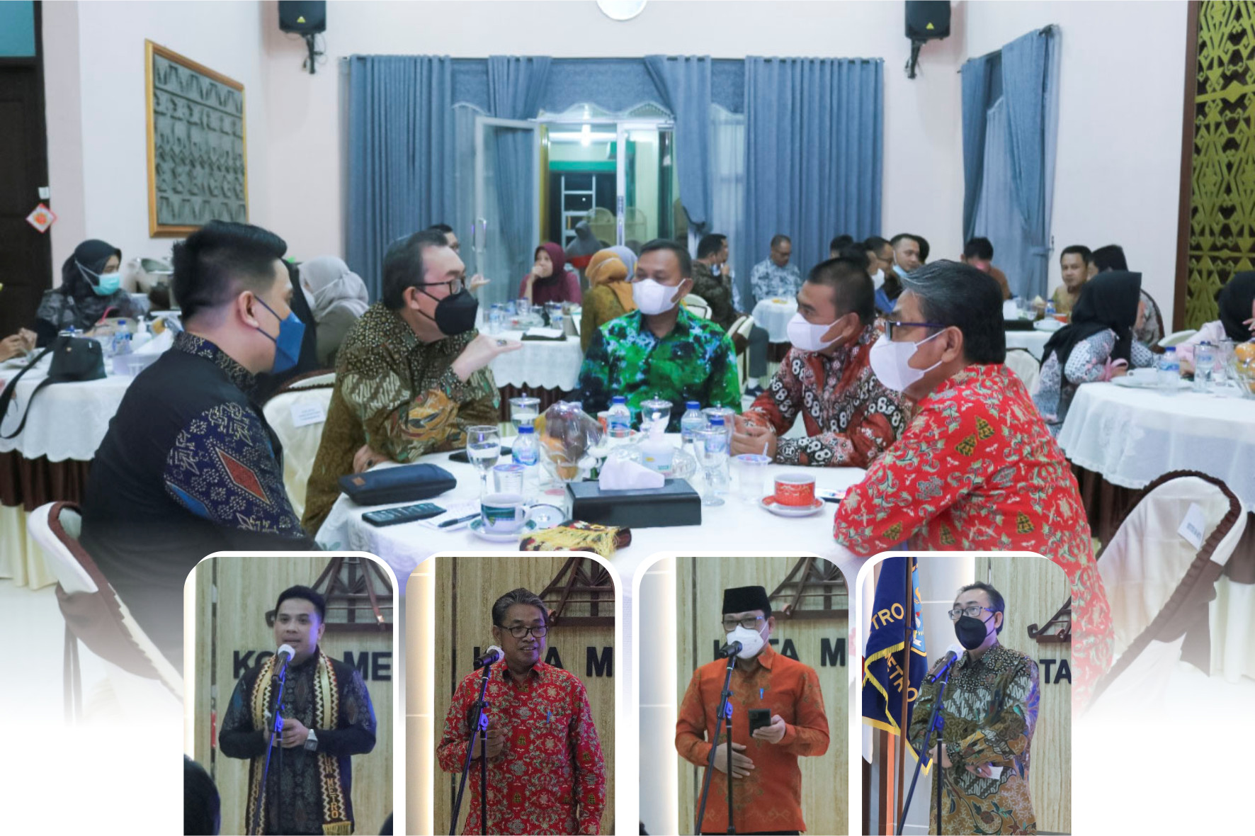 Gelar Sekolah KUI 2, ASKUI PTMA Diundang Gala Dinner di Rumah Dinas Walikota