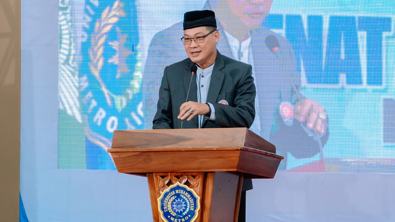Beri Sambutan di Wisuda UM Metro, Prof. Nurmandi Soroti Kontribusi Besar Muhammadiyah di Bidang Pendidikan