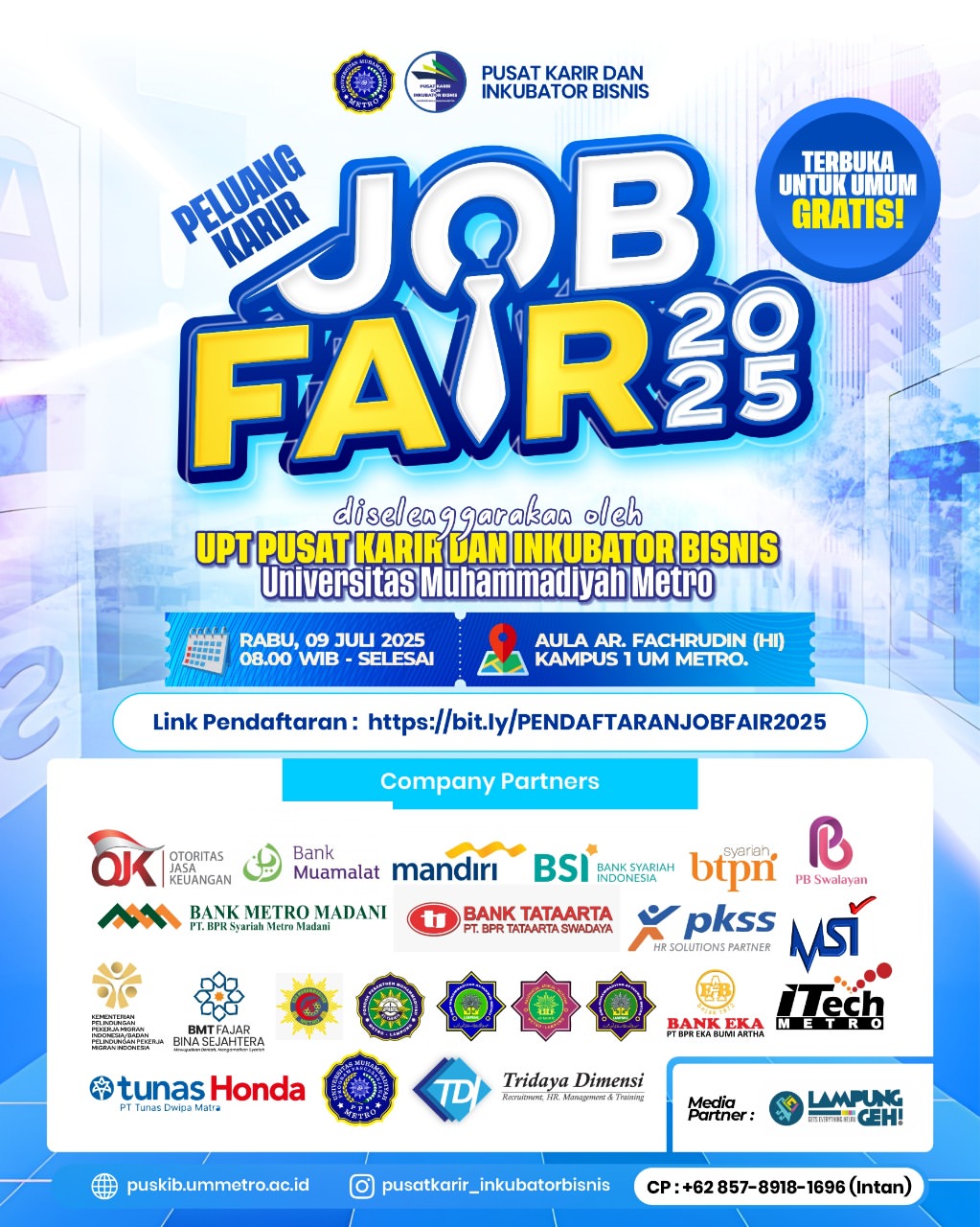 Job Fair Metro 2025: Kesempatan Emas Dapatkan Pekerjaan