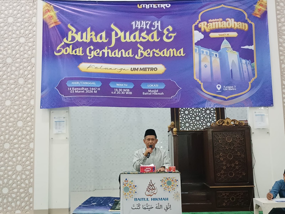 UM Metro Selenggarakan Buka Puasa Bersama, Pengamatan Gerhana Bulan, dan Salat Gerhana