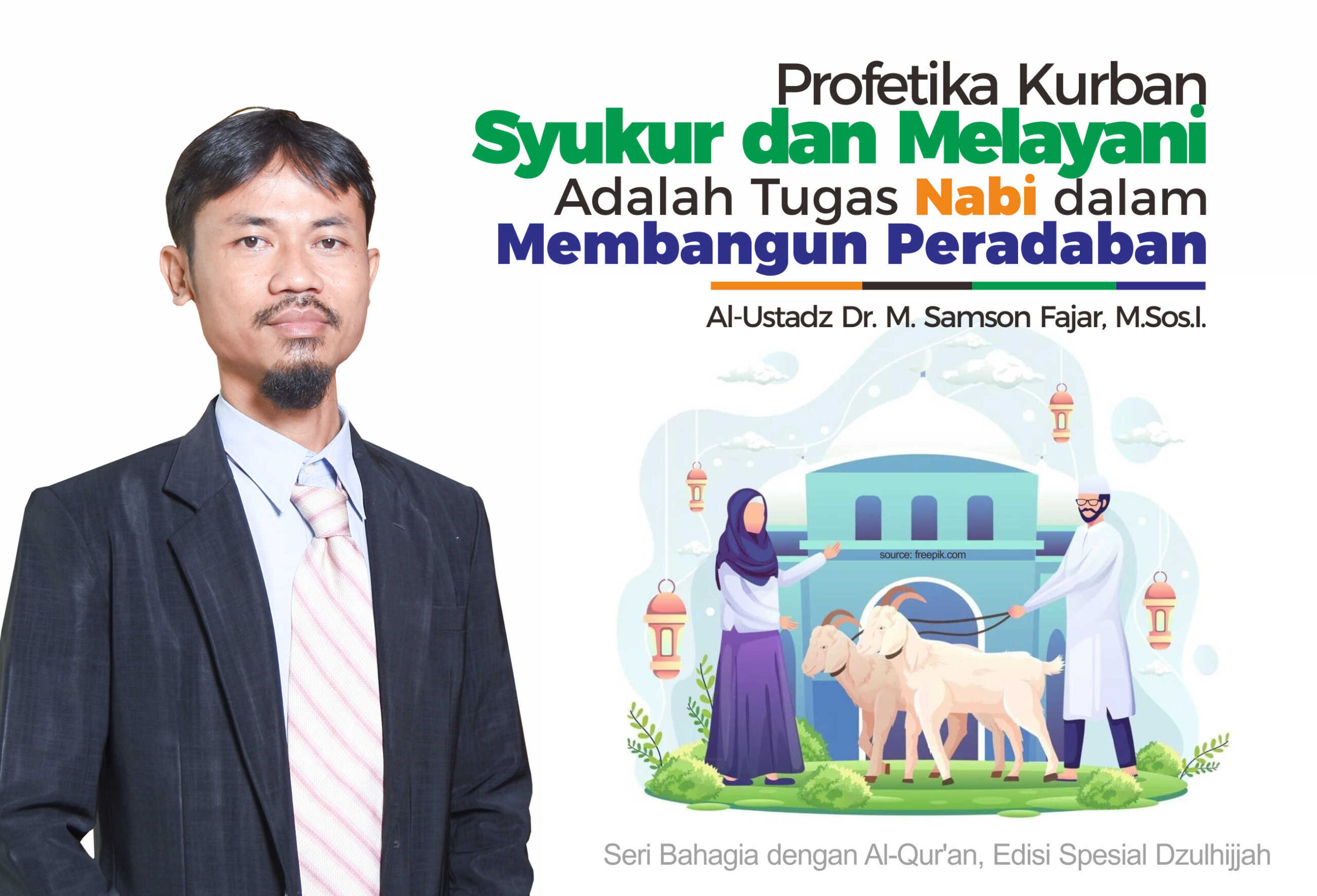 Profetika Kurban: Syukur dan Melayani Adalah Tugas Nabi dalam Membangun Peradaban