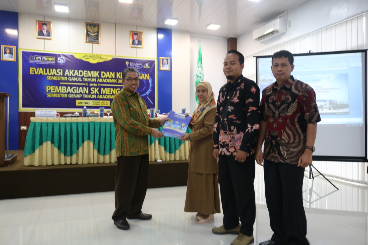 LPM UM Metro Rilis Fakultas, Prodi, dan Dosen Terbaik di Semester Ganjil TA 2019/2020
