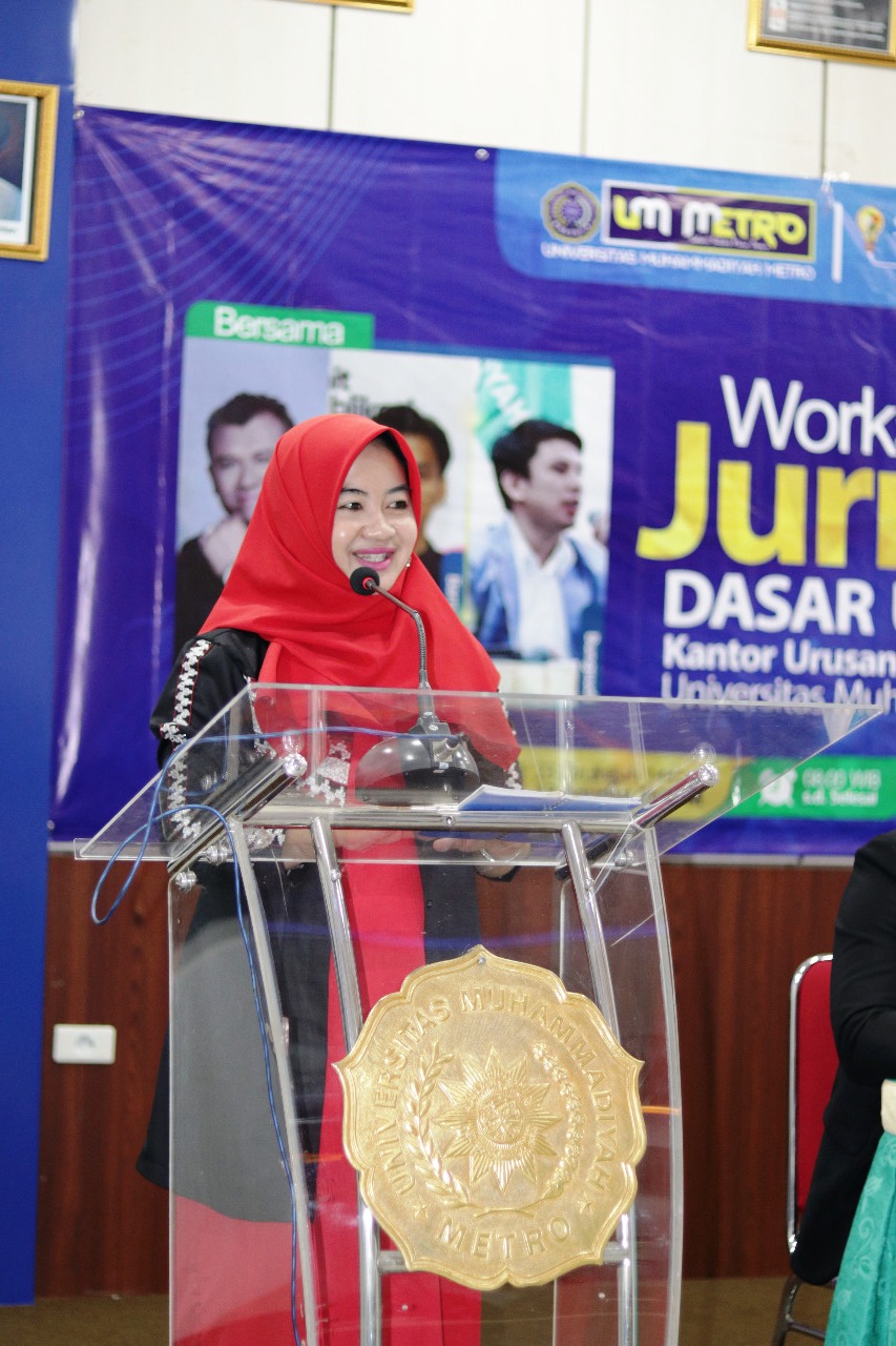 Mahasiswa UM Metro Antusias Ikuti Workshop Jurnalistik Dasar untuk Pemula
