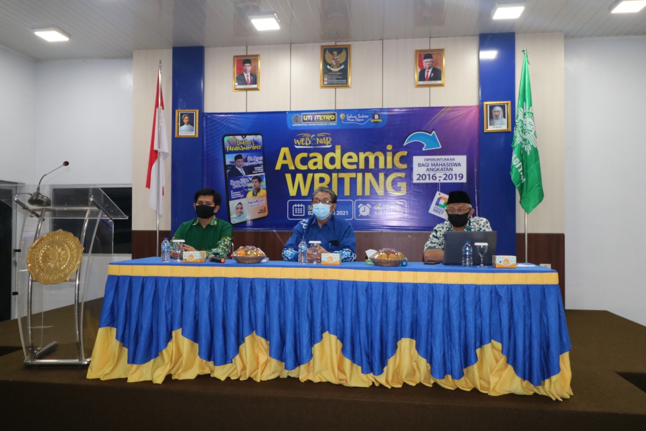 Unit Publikasi Ilmiah (UPI) UM Metro Gelar Pelatihan Penulisan Karya Ilmiah