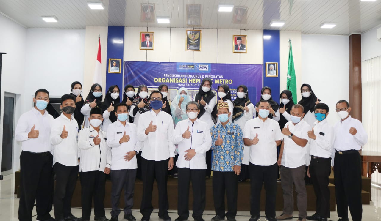 UM Metro jadi Tuan Rumah Pengukuhan Pengurus Organisasi HEPI UKC Metro