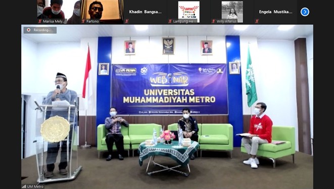 Prodi Pendidikan Sejarah UM Metro Ajak Ramaikan Kembali Riset Tentang Lampung Melalui Webinar