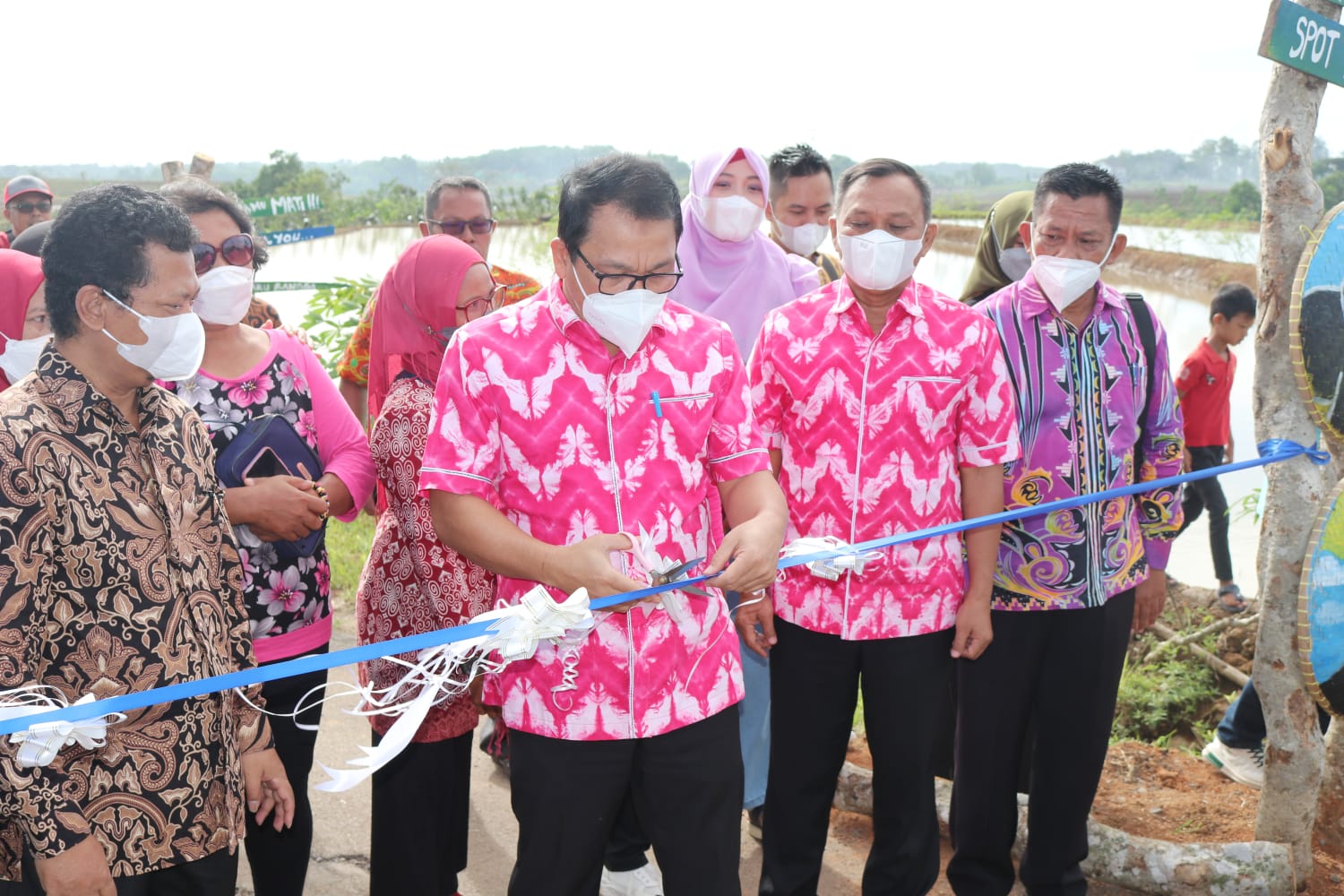 Walikota Metro Launching Pasar Kreatif Program PHP2D Himadikmi UM Metro