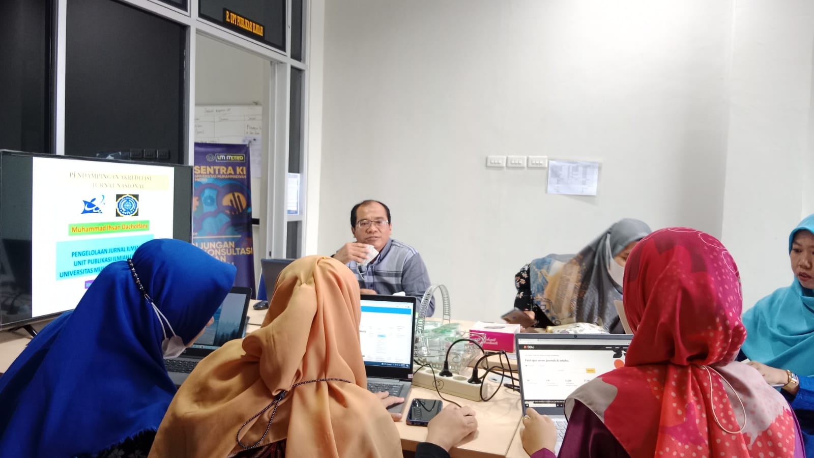 UPI UM Metro Laksanakan Pendampingan Akreditasi Jurnal Nasional
