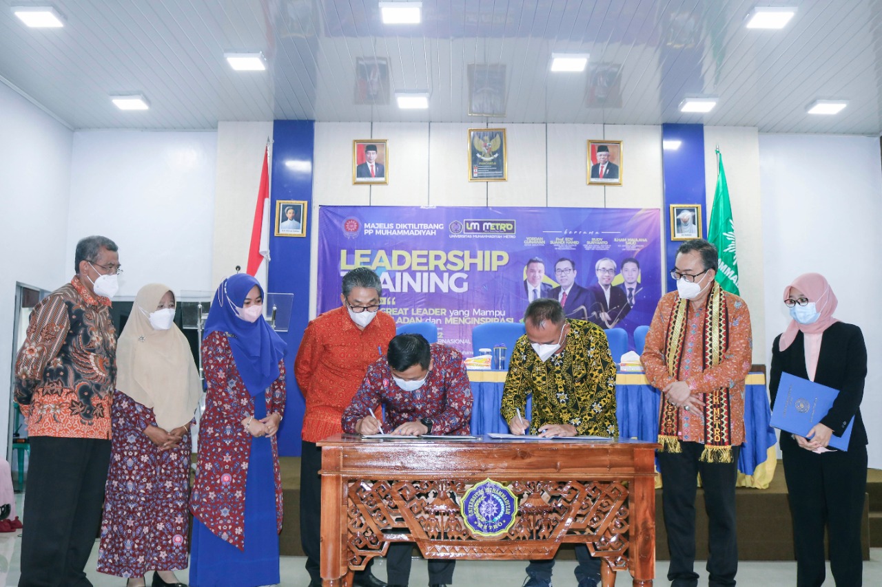 FH UM Metro - FH UWM Yogyakarta Sepakati 4 Program Turunan MoU