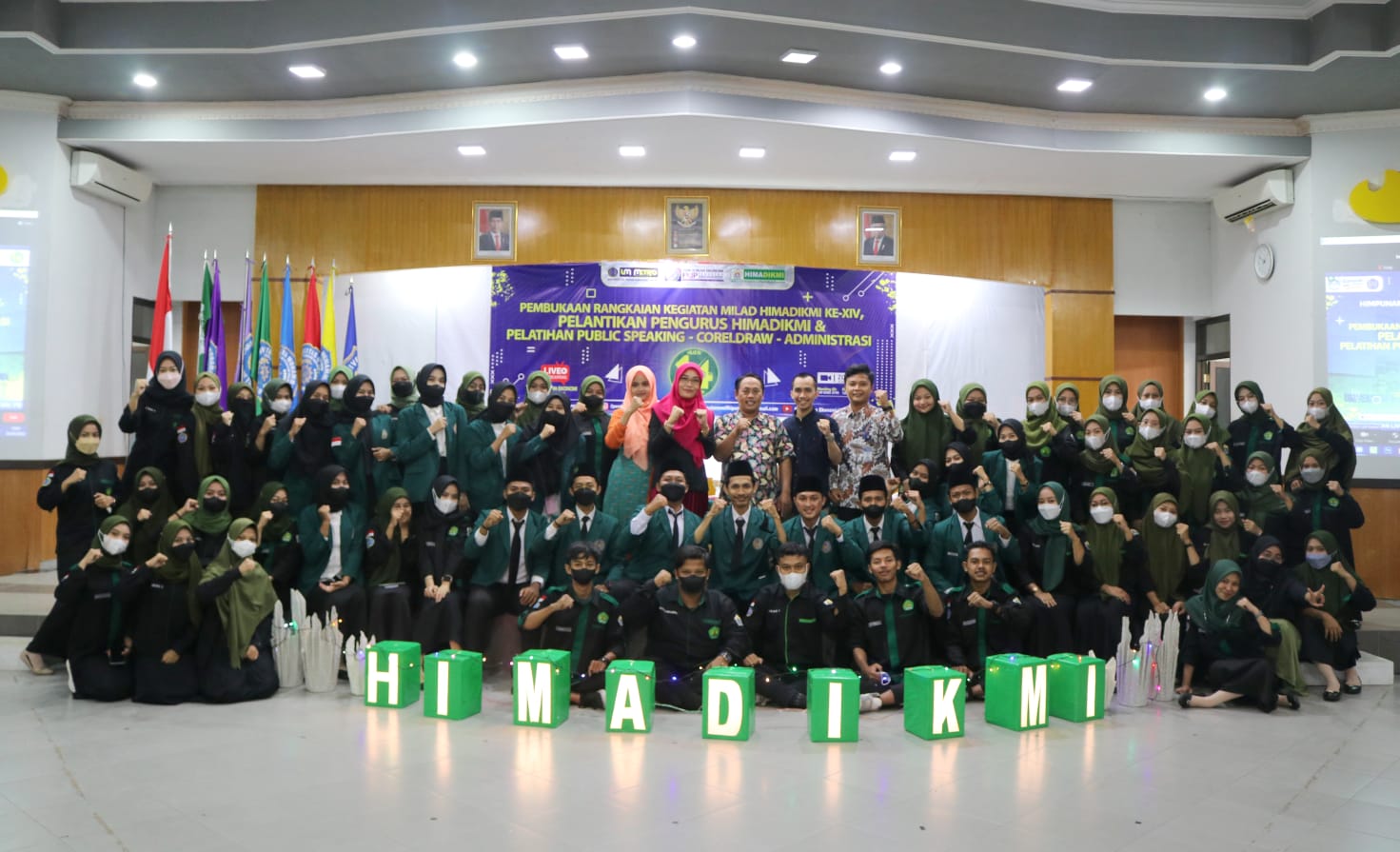 Sambut Milad, Himadikmi Gelar Pelatihan Public Speaking, Corel Draw, dan Administrasi