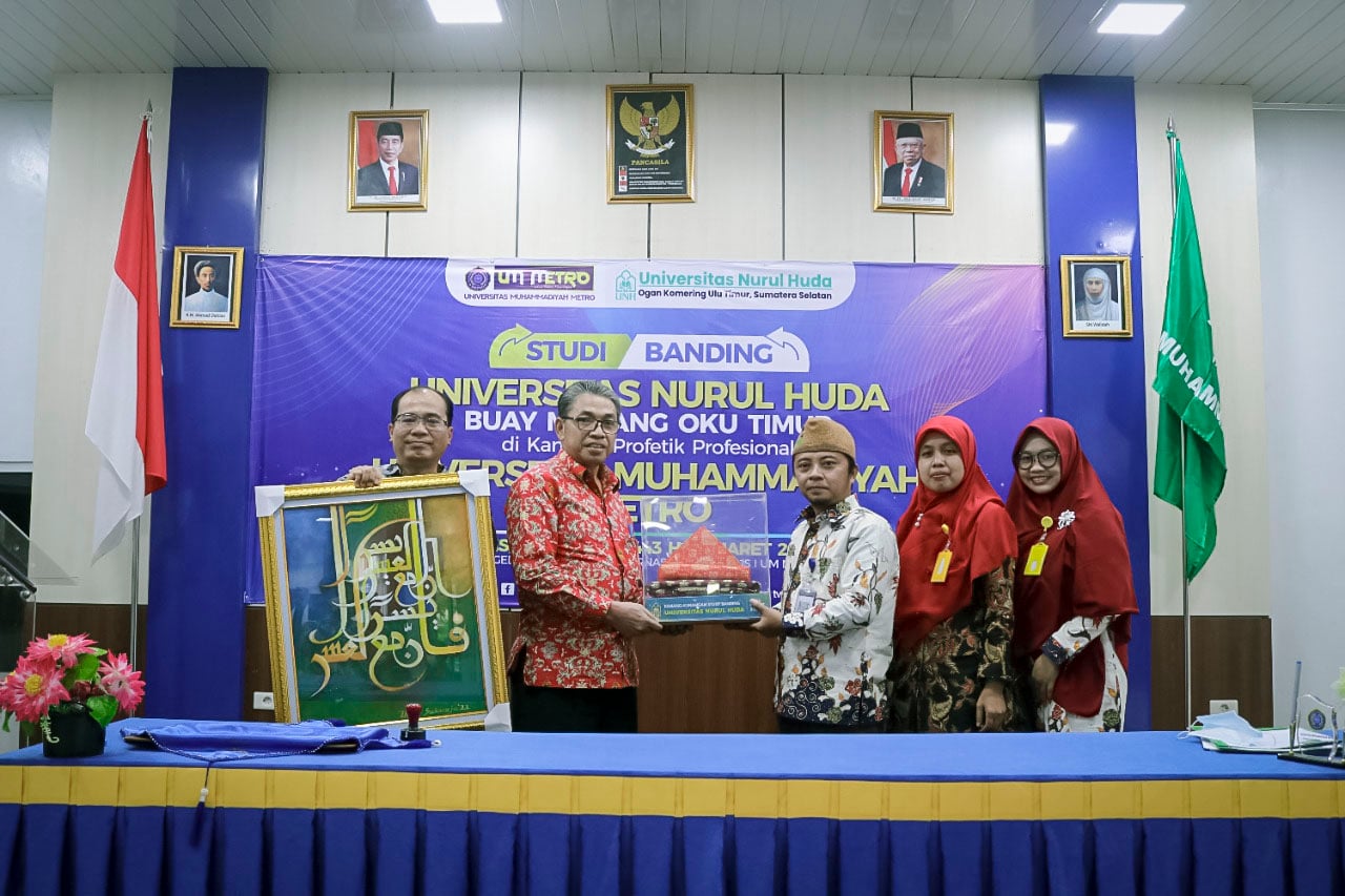 UM Metro Terima Kunjungan Studi Banding UNH Buay Madang OKU Timur