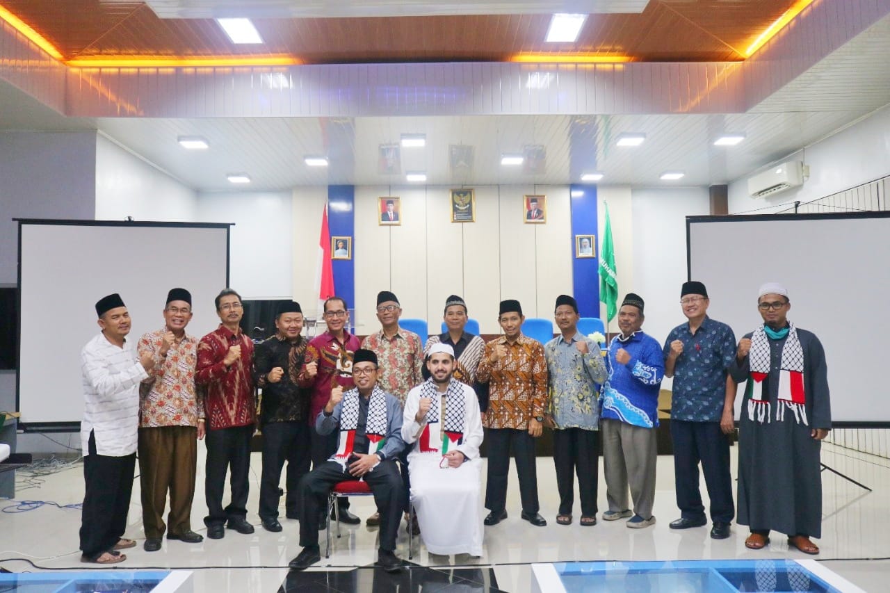 Ikuti Kajian Bersama PP Muhammadiyah, UM Metro Datangkan Syeikh dari Palestina