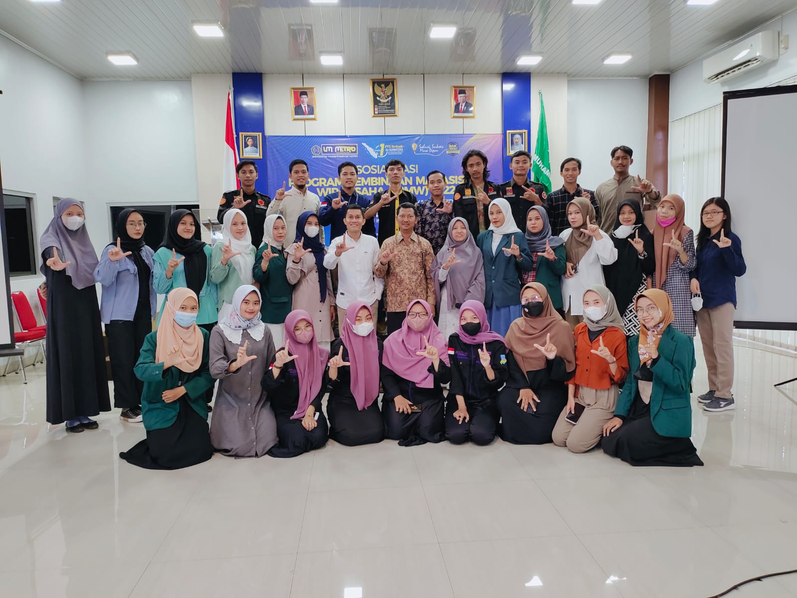 Dukung Mahasiswa Kembangkan Usaha, UM Metro Beri Sosialisasi Hibah P2WM