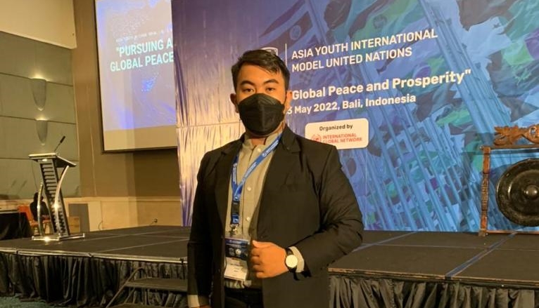 Mahasiswa Hukum UM Metro Ikut Berpartisipasi pada Asia Youth Internasional Model United Nations 2022