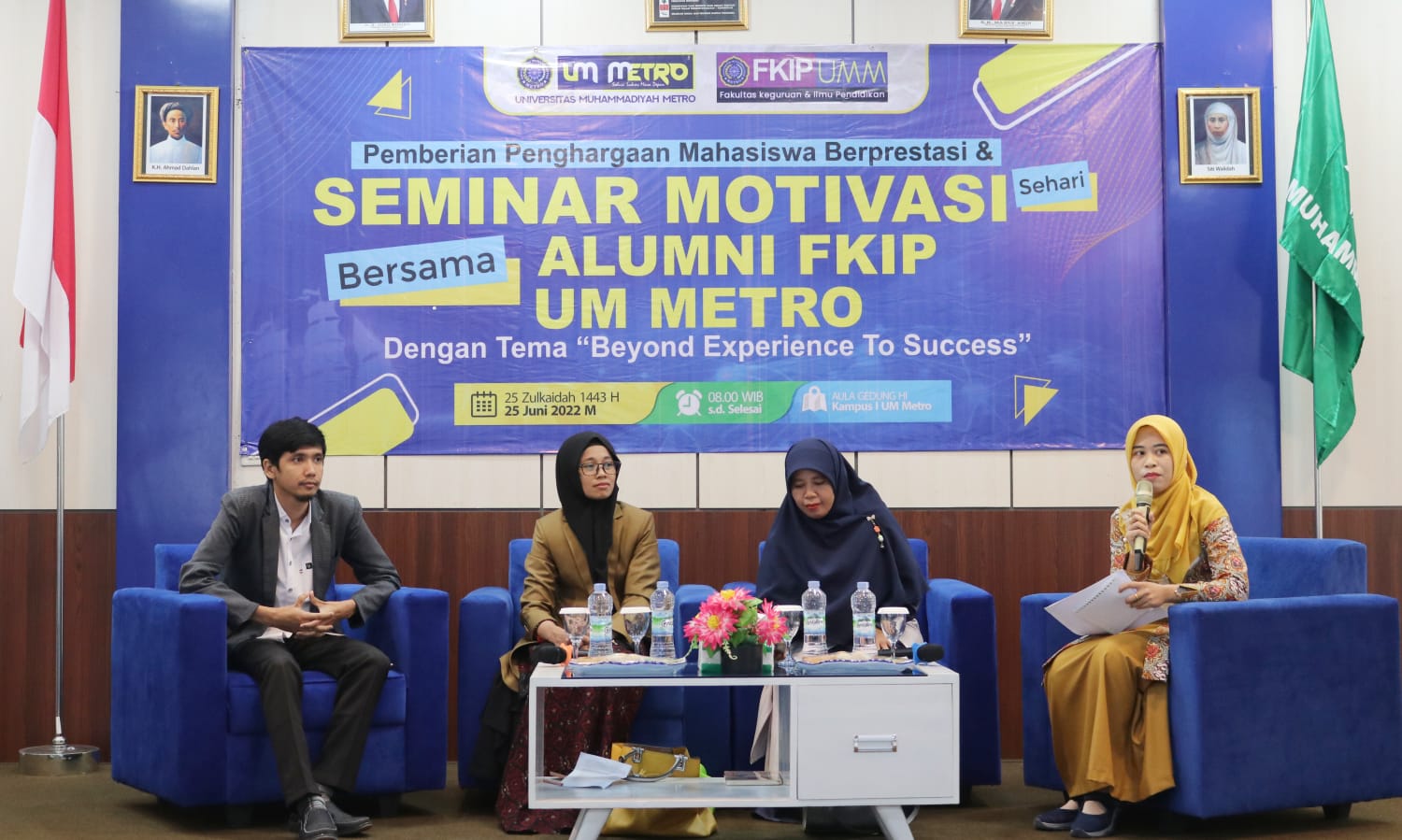 FKIP UM Metro Gelar Seminar Motivasi Bersama Alumni