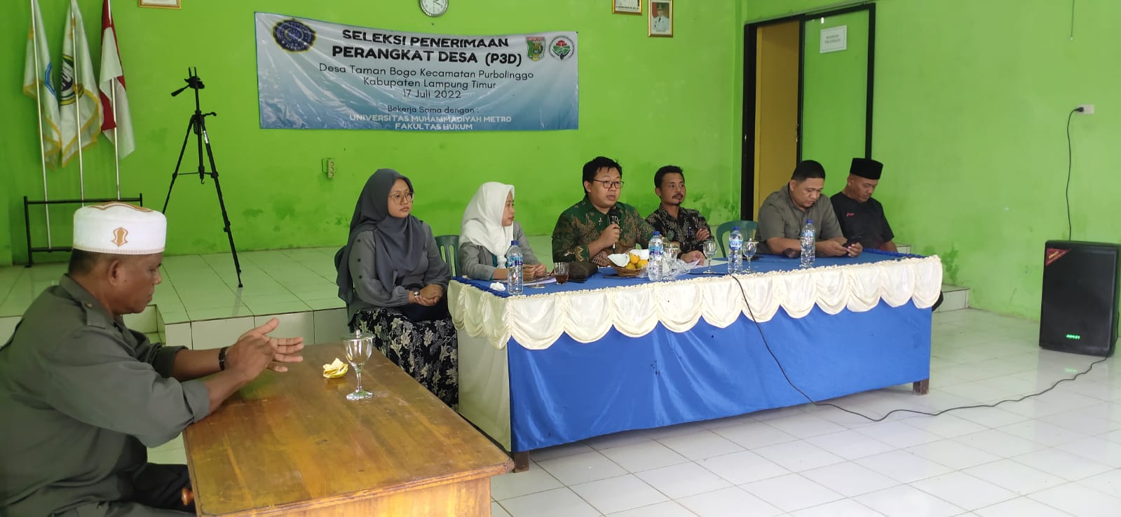Jaring Perangkat Desa, Pemdes Taman Bogo Minta FH UM Metro Lakukan Ini