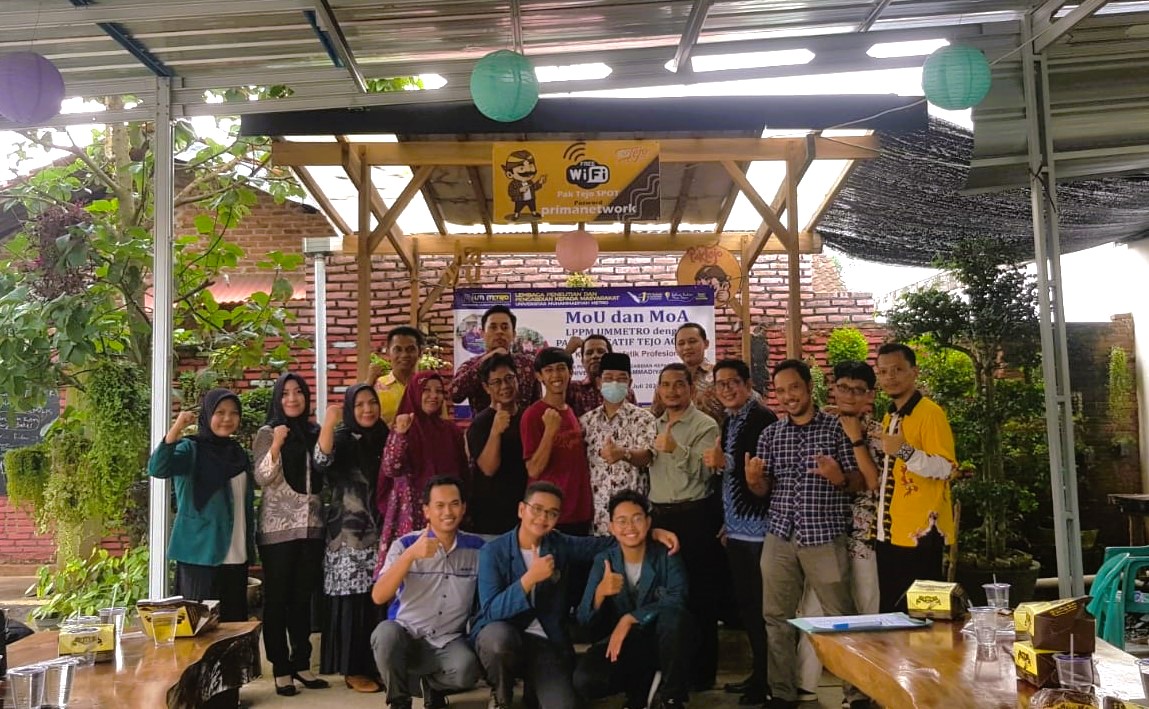 LPPM UM Metro Dorong Kemajuan Pasar Kreatif Pak Tejo