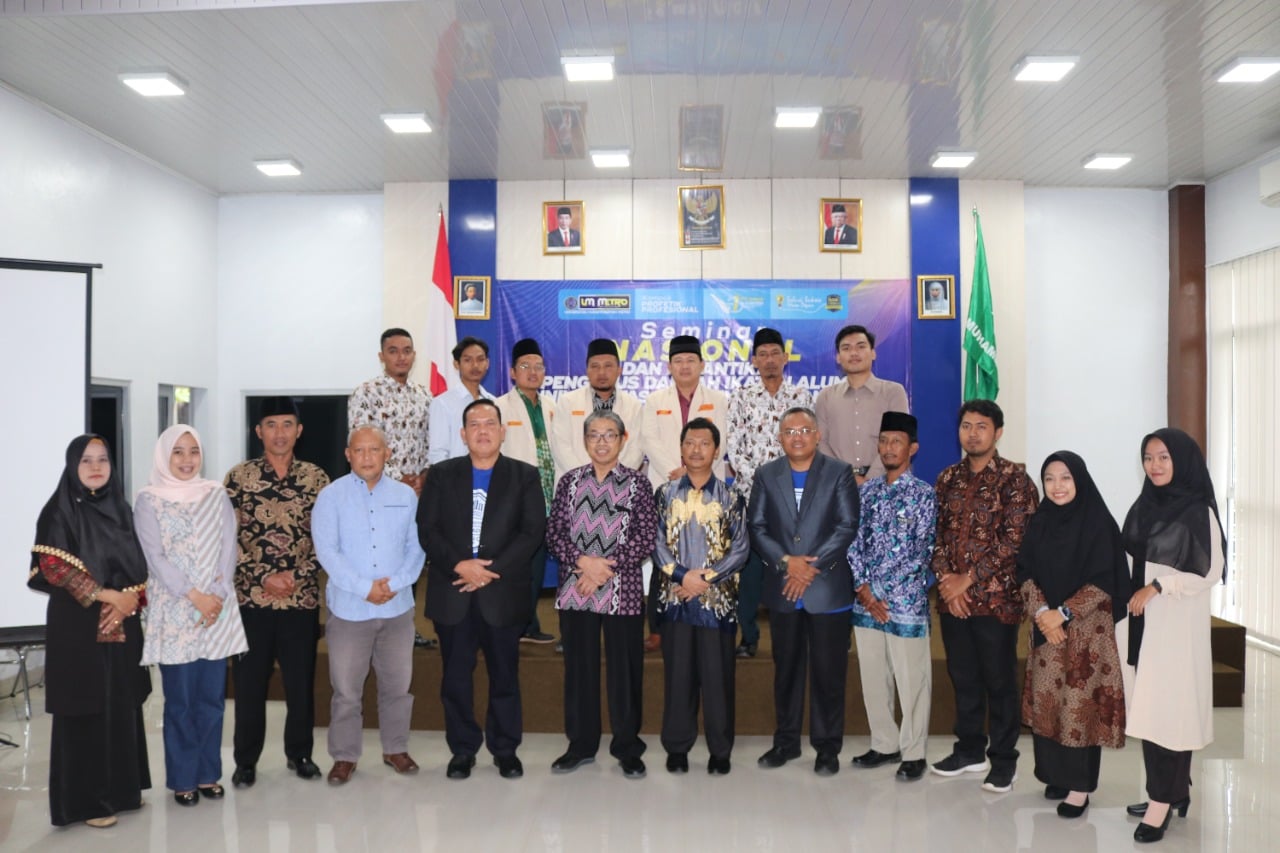 Bangun Jaringan Alumni, Rektor UM Metro Lantik Wakil Bupati Lamtim Jadi Ketua Pengurus Daerah IKA UM Metro