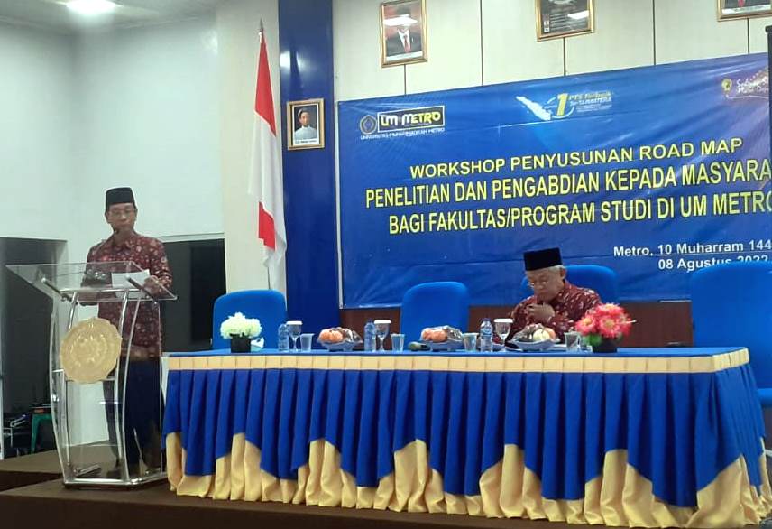 LPPM UM Metro Beri Pelatihan Penyusunan Roadmap Penelitian dan Abdimas
