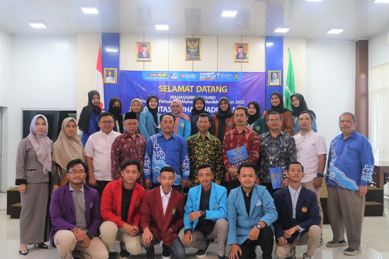 UM Metro Sambut 17 Mahasiswa Inbound Program Pertukaran Mahasiswa Merdeka Batch 2 Tahun 2022