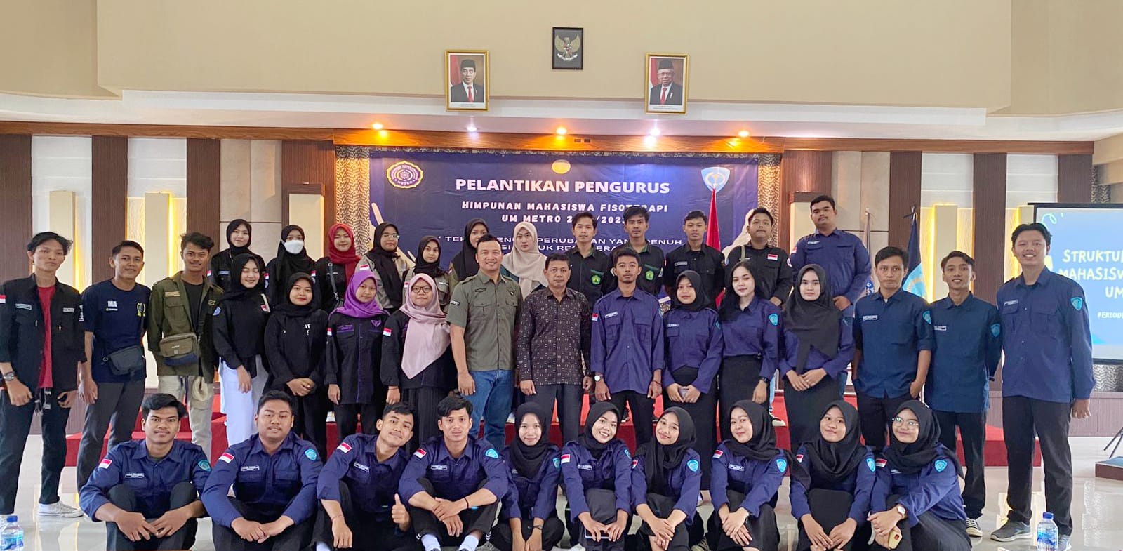 Fakultas Ilmu Kesehatan Gelar Pelantikan Pengurus Himpunan Mahasiswa Fisioterapi Periode 2022-2023