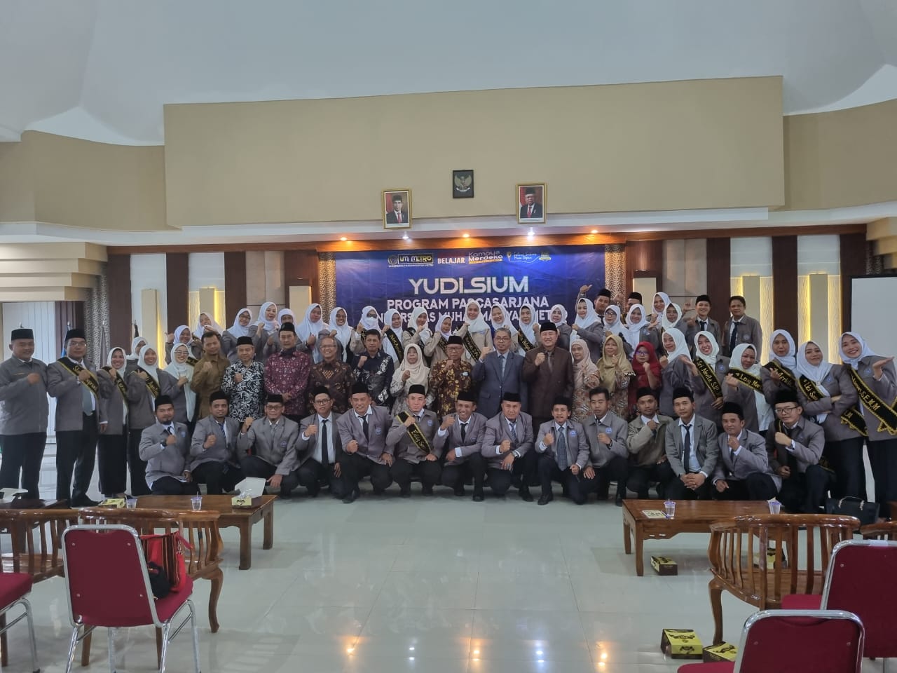 Gelar Yudisium Periode III, Direktur Pascasarjana Pesankan Alumni Untuk Selalu Menjadi Insan Profetis Professional