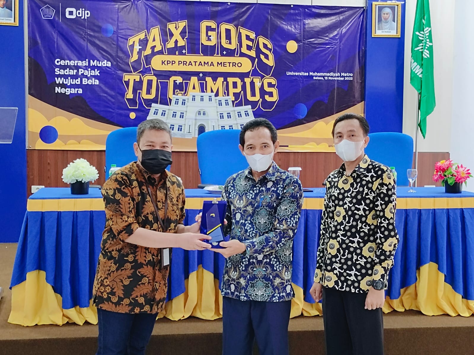 UM Metro Sambut Tax Goes to Campus KPP Pratama Metro