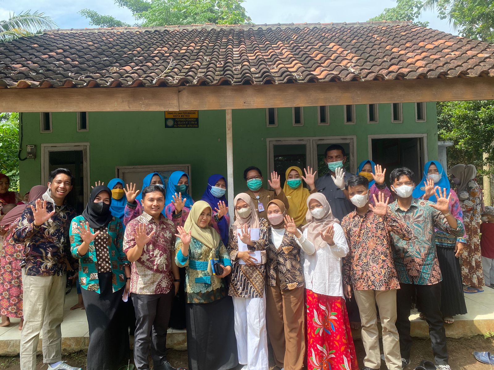 Wujudkan Generasi Bebas Stunting, Mahasiswa S1 ARS UM Metro Gandeng Puskesmas Purwoasri