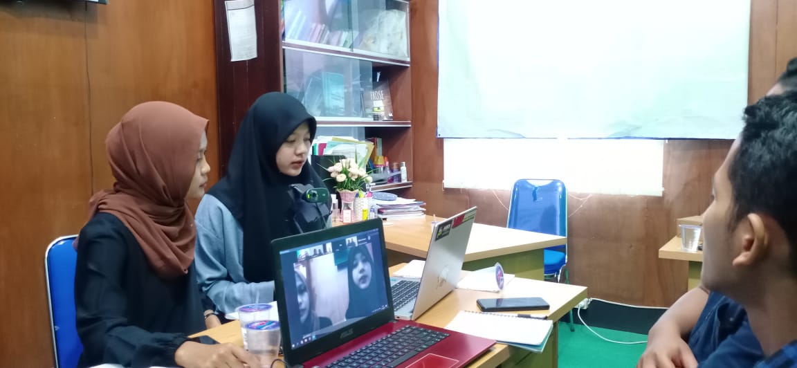 Sambut NUDC 2023, Mahasiswa PBI UM Metro Sparing Debate dengan Mahasiswa Universitas PGRI Silampari
