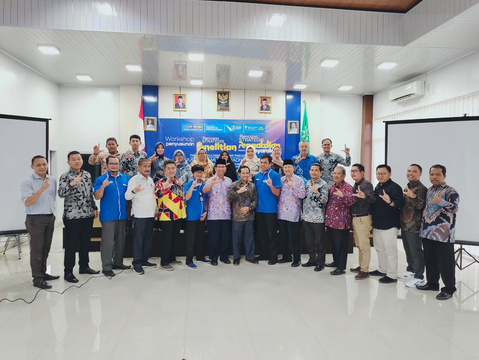 LPPM UM Metro Gelar Workshop Penyusunan Renstra Penelitian dan Pengabdian kepada Masyarakat