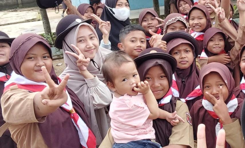 Fajrina Mahasiswa Pendidikan Ekonomi UM Metro Ceritakan 1 Bulan Berjalan Mengikuti Kampus Mengajar 5