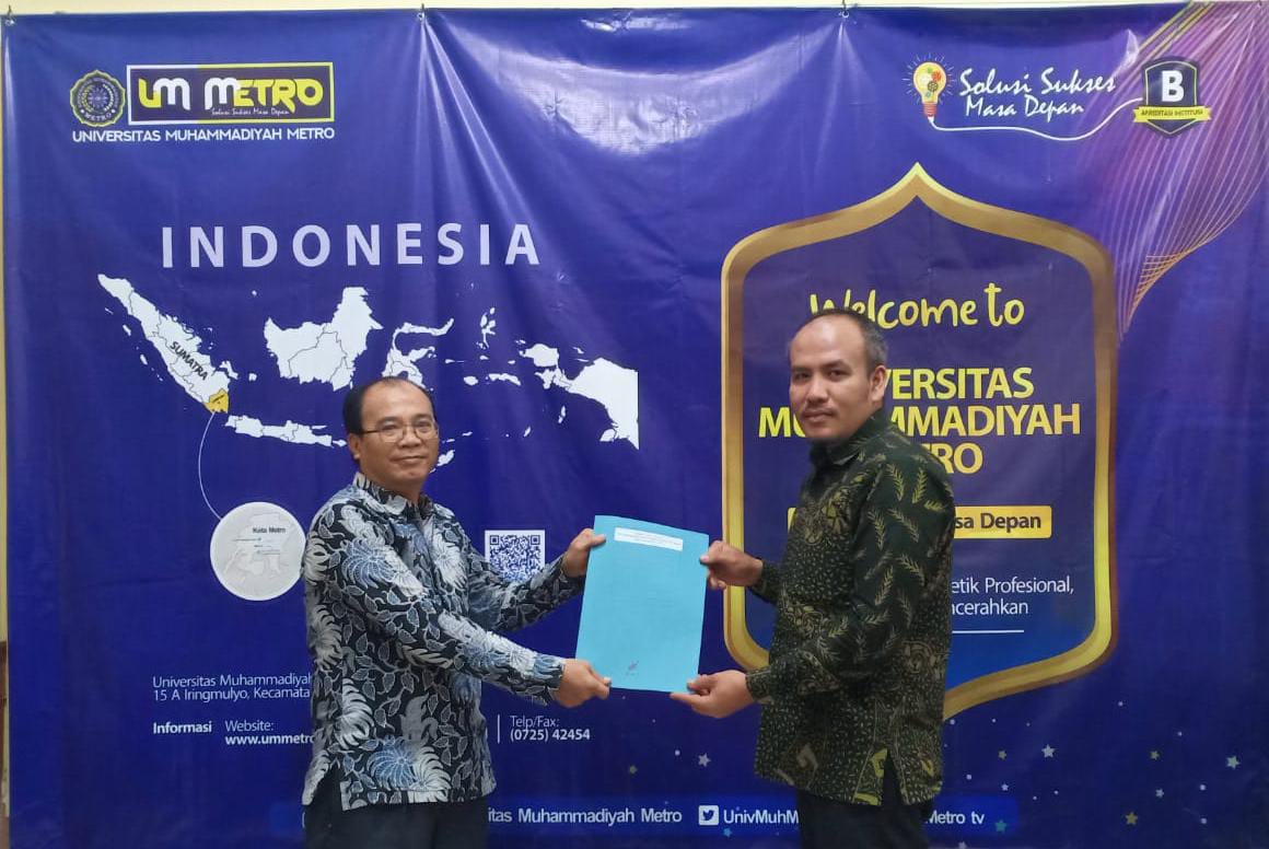 Samsul Arifin Diangkat Menjadi Plt. Dekan Fakultas Hukum UM Metro