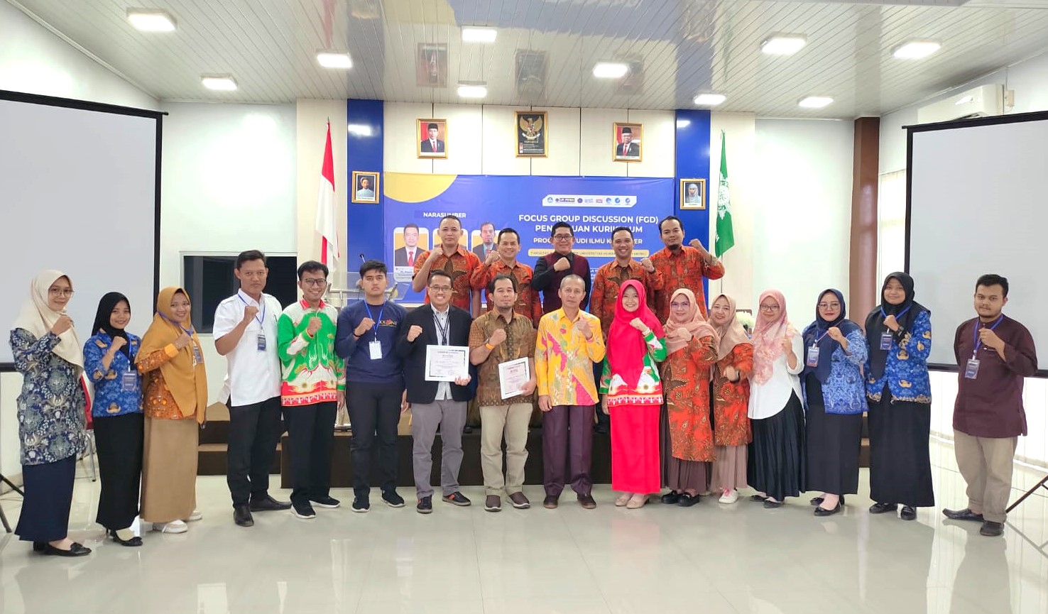 Prodi Ilmu Komputer FIKOM UM Metro Gelar FGD Peninjauan Kurikulum Prodi
