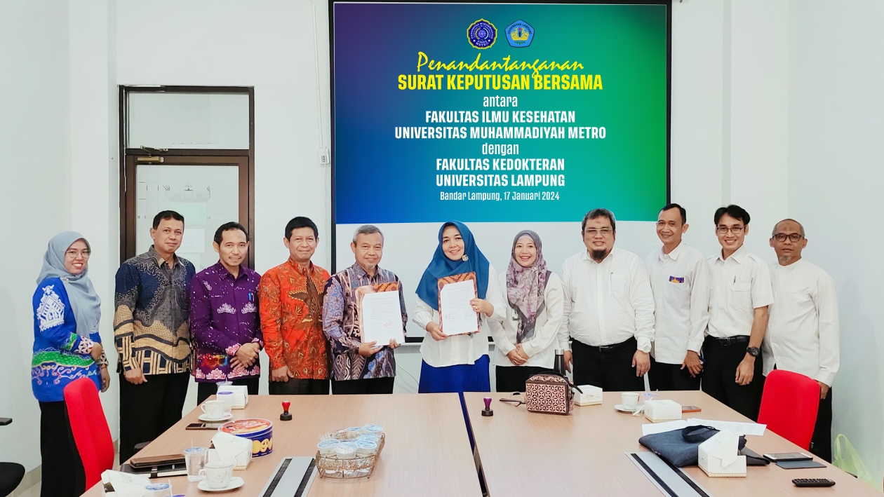 FK Unila Siap Dorong Pendirian Prodi Kedokteran dan Profesi Dokter UM Metro