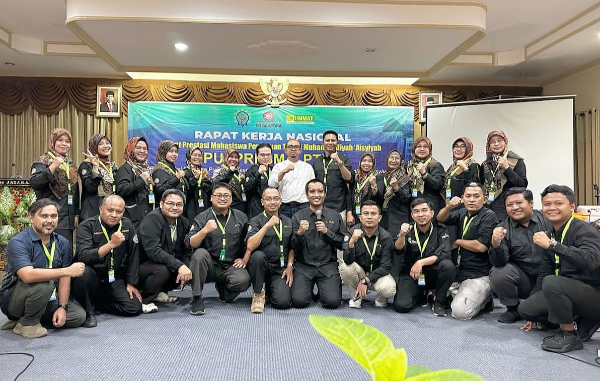 Komitmen Tingkatkan Prestasi Mahasiswa, Kabag Kemahasiswaan UM Metro Ikuti Rakernas Puspresma PTMA di Lombok