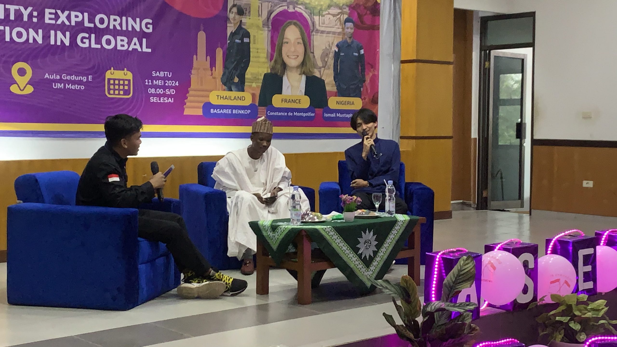 Mahasiswa Asing Asal Thailand Sangat Menyukai Masakan Indonesia