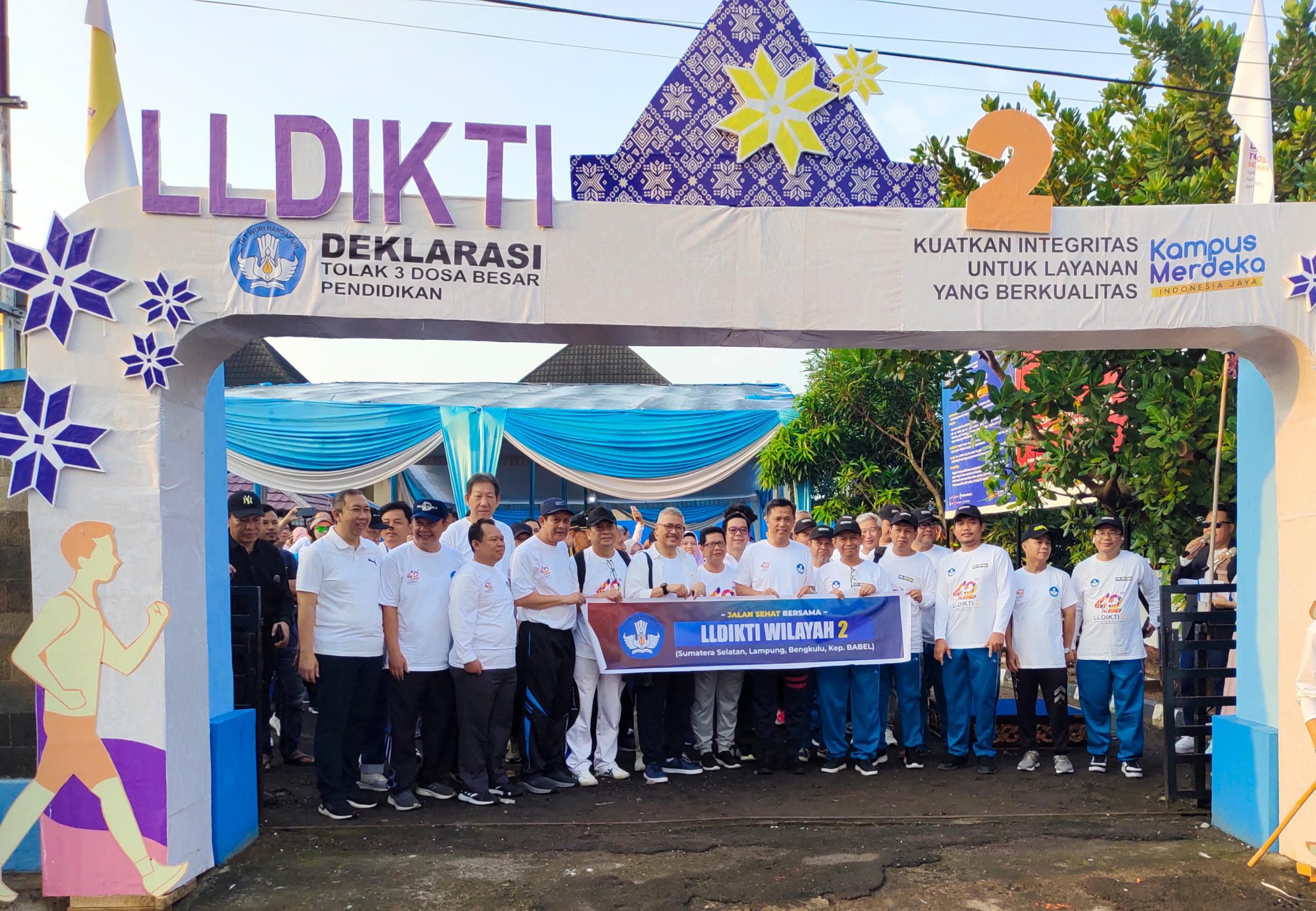 UM Metro Hadiri HUT Ke-42 LLDIKTI II