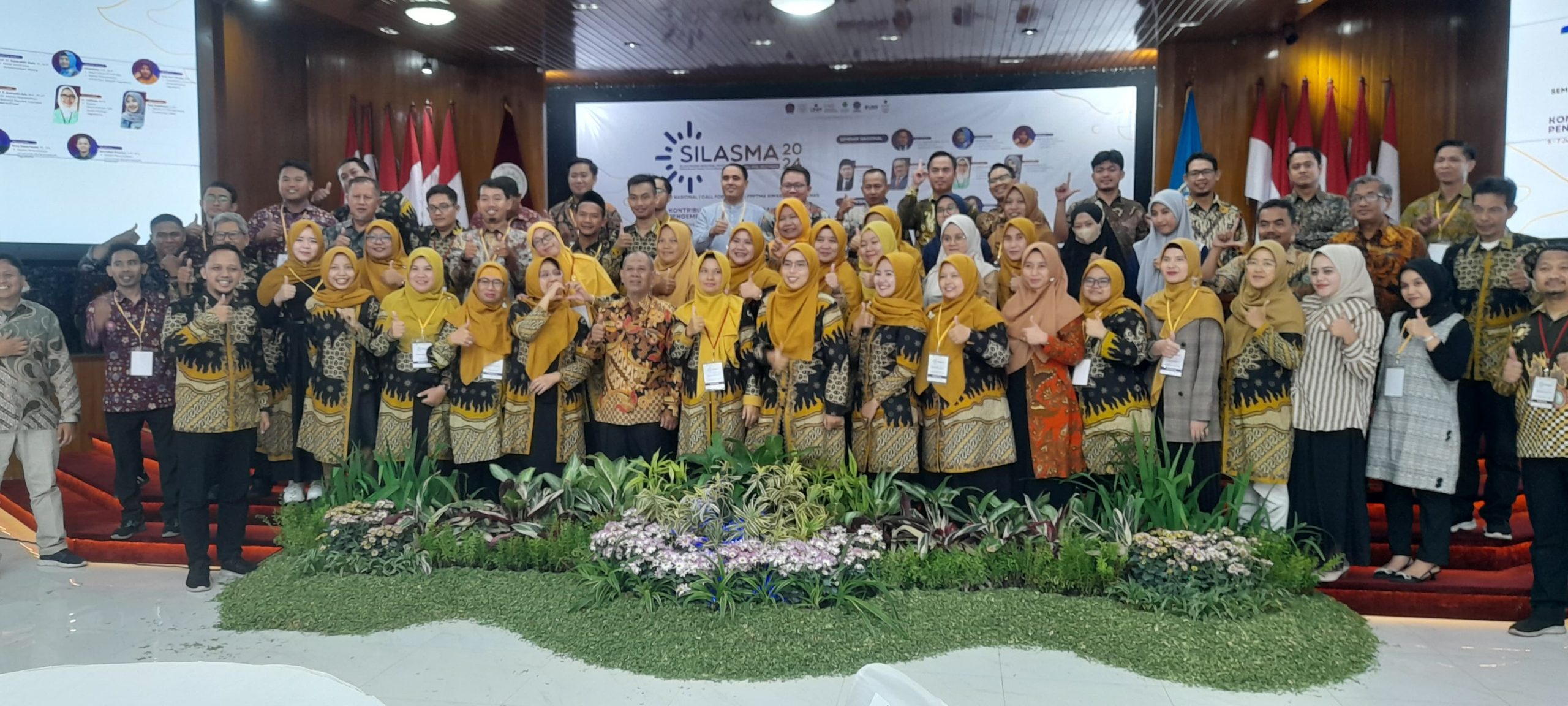 UPT perpustakaan UM Metro Ikuti SILASMA 2024 di Universitas Muhammadiyah Malang