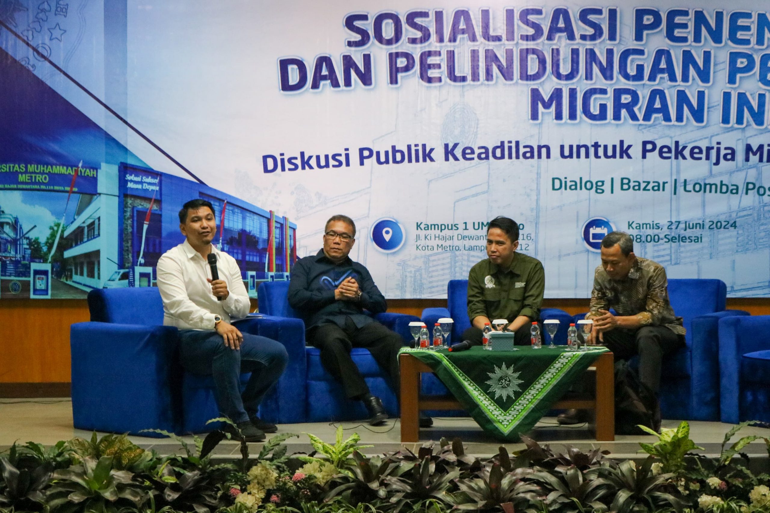 Diskusi Publik MPM dan BP2MI Goes to Kampus: Keadilan untuk Pekerja Migran Indonesia